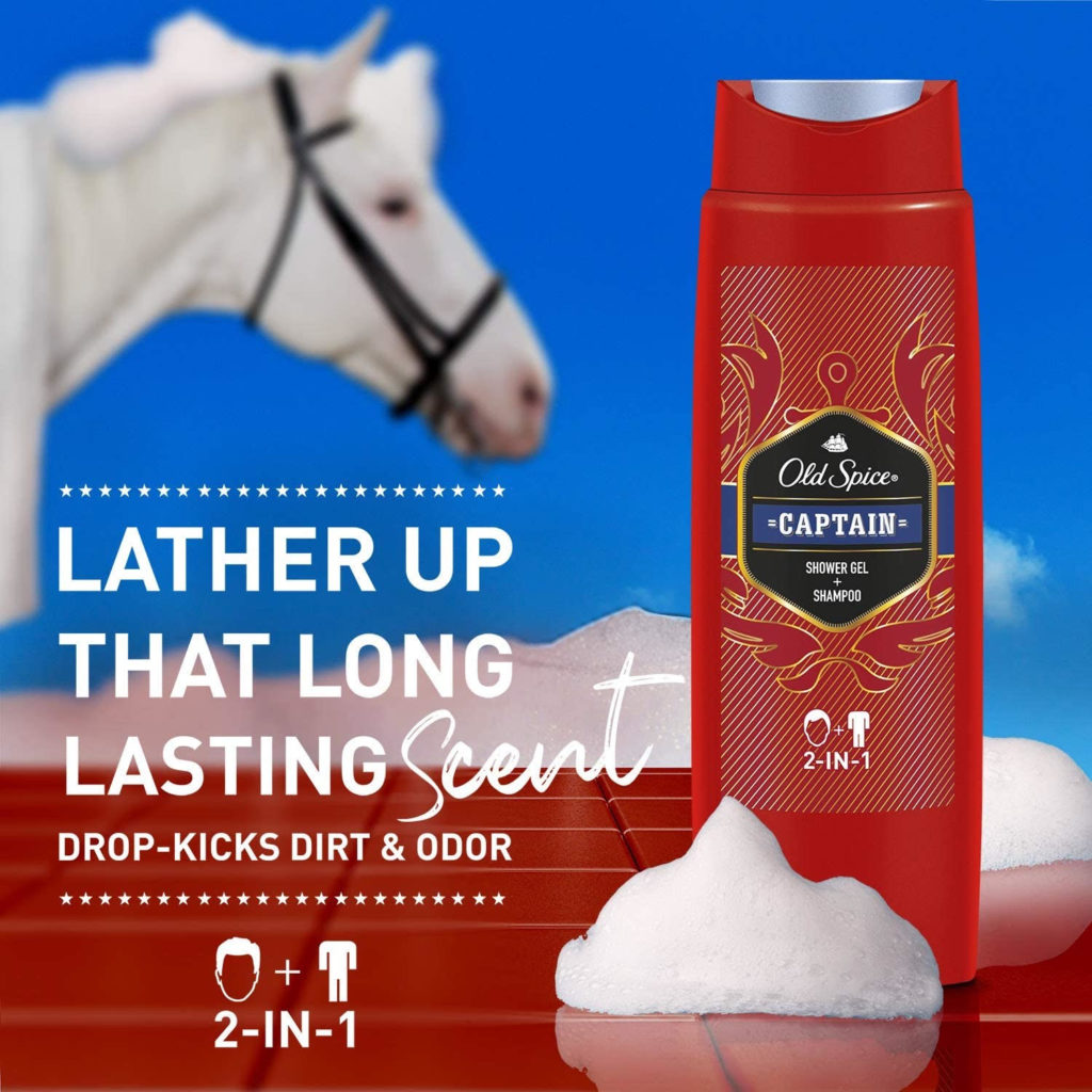 Old Spice Captain Shower Gel + Shampoo - theperfumestore.lk