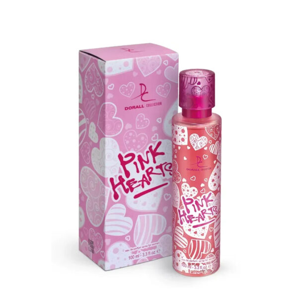 Dorall Collection Pink Hearts For Women